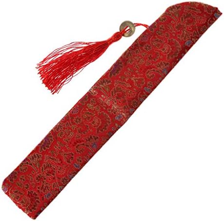 Hibye svile savijanje kineske torbe za ručne ventilator s resetom zaštitnom torbicom za zaštitu od prašine poklopca retro stila