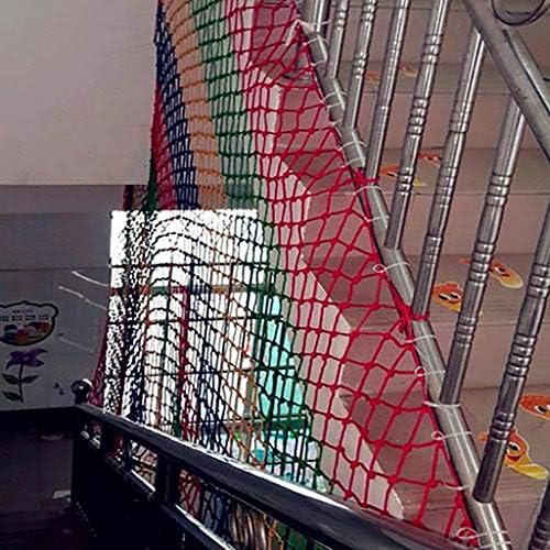 Višestrukih veličina u boji najlonske sigurnosne mreže, zaštitna mreža, h -obložena mreža užeta, mreža za sigurnosno stubište za djecu,