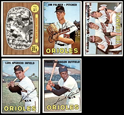 1967. Topps Baltimore Orioles Team Set Baltimore Orioles ex/Mt Orioles