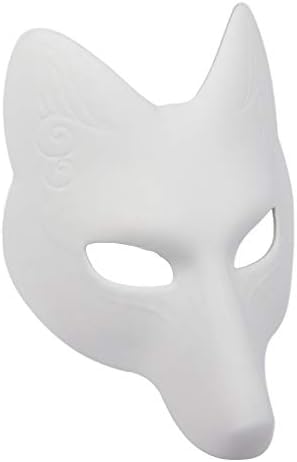 Sewroro Halloween ukrasi prazne lisice Maske diy bojevice maskarade animal pU kožne maske cosplay maske za zabavu za kostim patka kostim