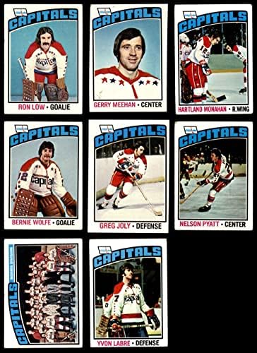 1976-77 Topps Washington Capitals Team Set Washington Capitals-Hockey VG+ Capitals-Hockey