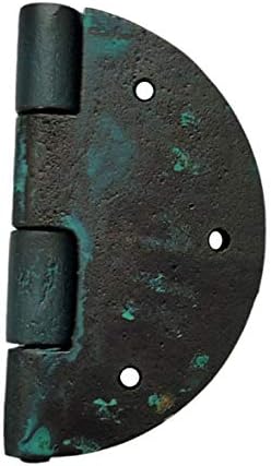 Adonai hardver Eltekeh antikni željezni okrugli ormar/ šarka prtljažnika