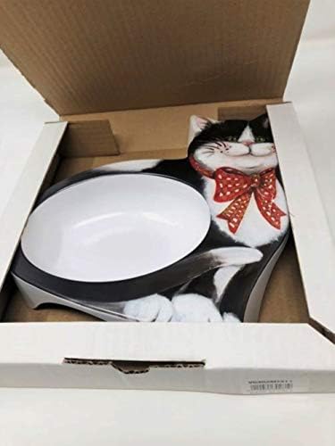 Dolce la Vita prirodna melamina mačka jelo s kutijom veličine 8,5 x9.5 x1.5 uvoz iz Italije