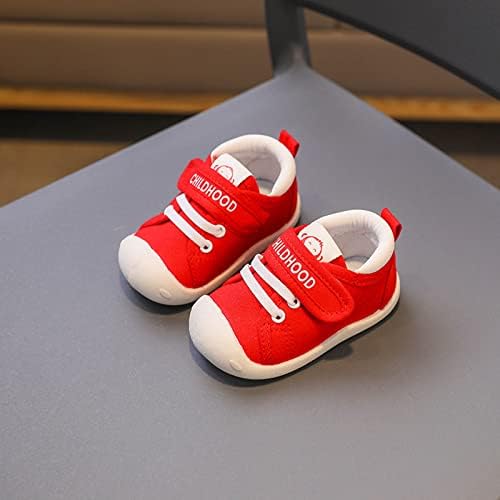 Dojenčad crvene cipele Dječače djevojčica novorođenčad Non Slip First Walkers 6 9 12 18 24 MJESECA DIJELO KOY SLUŽE