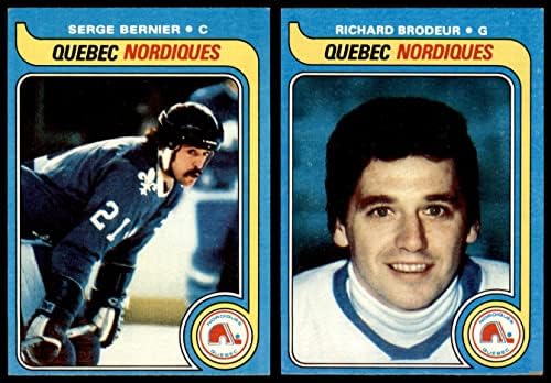 1979-80 Topps Quebec Nordiques u blizini Team Set Quebec Nordiques VG/EX+ Nordiques