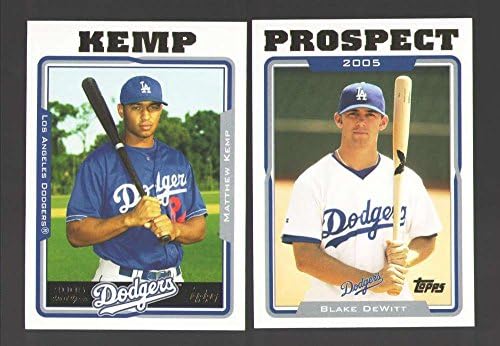 2005 Topps Ažuriranje - Team Los Angeles Dodgers Set W/Matt Kemp RC