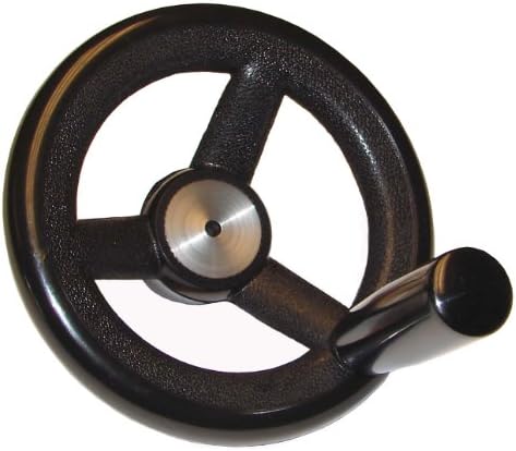 Morton PHW-63 ručni kotač od najlona s okretnom ručicom, 6-19/64 promjer, 1-3/8 rupa