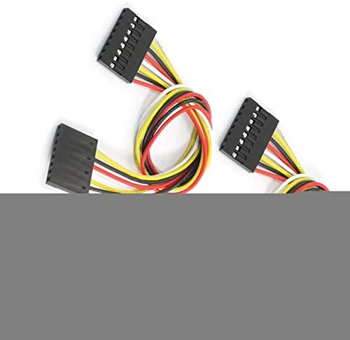 2 kom audio i video pribor 20 cm 8-pinski konektor za spajanje ispitne linije na ženski konektori žice konektori i Adapteri kabelski