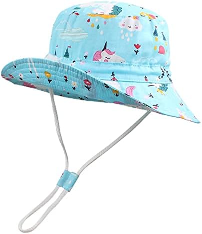 Peecabe Baby Sun Hat Girls mališani šešir Podesiv za djecu šešir sa šeširom ljeto dječaka za zaštitu sunca šeširi