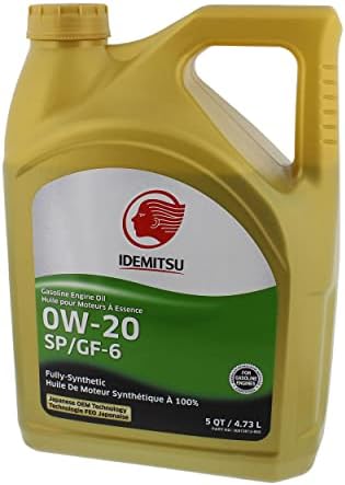 Sintetičko motorno ulje Idemitsu 0w20, 4pk - Auto ulje 0W-20 Potpuno sintetičko motorno ulje, Auto motorno ulje SP GF-6-1 Oil