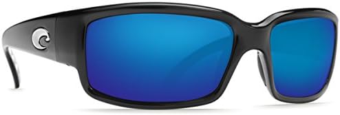 Costa del Mar Sunčane naočale - Caballito -staklo / okvir: Sjajna crna leća: polarizirani plavi ogledalo val 580 staklo