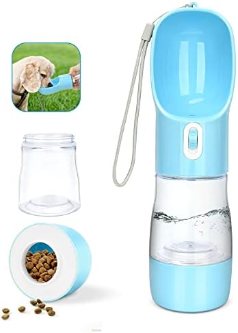 ; boca za vodu za pse prijenosna boca za vodu za kućne ljubimce zatvoreni dozator vode za pse i hranu, višenamjenska posuda za vodu