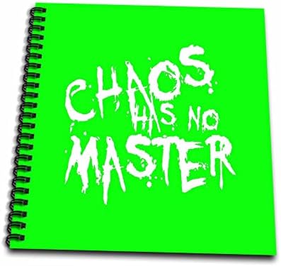 3Drose Chaos nema glavnog neurednog bijelog grafita teksta - crtanje knjiga