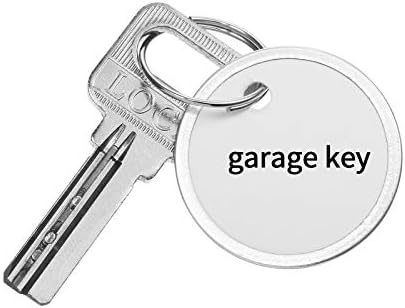 Oznake s metalnim obodom, oznake za ključeve, okrugle papirnate oznake s metalnim privjescima za ključeve za automobil i vrata