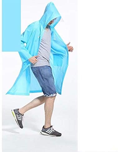 Eva Žene kišne ponchos za odrasle muškarce kišnog kabana vodootporna kišna jakna Kampiranje planinarenje vanjske odjeće za višekratnu