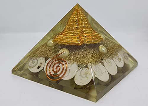 Sharvgun egomti čakra yantra orgona piramida zacjeljivanje kristala za zaštitu od kristala 65-75 mm