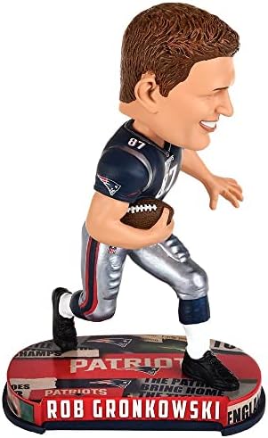Rob Gronkowski New England Patriots naslov Posebno izdanje Bobblehead NFL