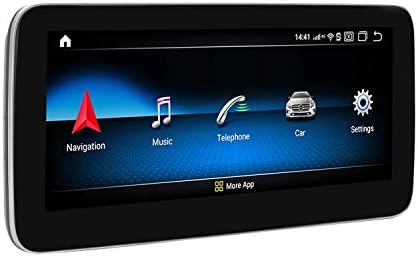Carsoll Android 10 radio stereo zaslon GPS monitor s CarPlay 10.25 Kompatibilno s Mercedes Benz A B C E G Cla Cls GLA GLK GLK - W176