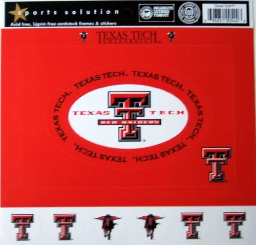 Sports Solution Texas Tech Tech Red Raiders okvir kartona