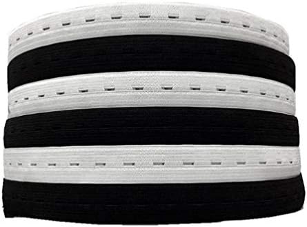 Nuobesty elastične naramenice 2 kotrljanja elastična gumb za kabel elastične trake elastični konop elastični string teški rastezanje