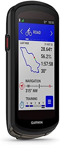 Велокомпьютер Garmin Edge 1040 Solar GPS | Bike GPS-računalo 2022 godine izdavanja s VO2 Max, karticama i paketom Multi-GNSS | Cycle