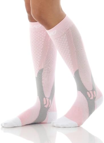 Kompresijske čarape za žene od 20-30 mmHgružičasta, Veličina mala