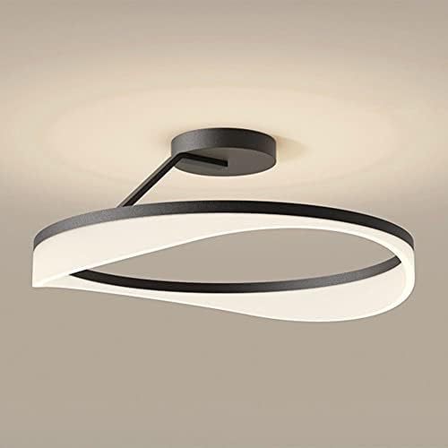 TPOFHS Moderna LED viseća stropna rasvjetna tijela 31w polu-flušana svjetlost svjetla svjetlost svjetla 50 cm nepravilni oblik svjetiljka