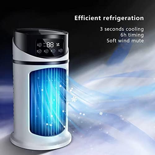 Prijenosni klima uređaj - Zračni hladnjak prijenosni klima uređaj sa 6 -stupanjskim podešavanjem brzine vjetra i hlađenjem atomizacije