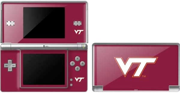 Skin Decal Gaming Skin Kompatibilna s DS Lite - službeno licencirani fakultet Virginia Tech Maroon Design