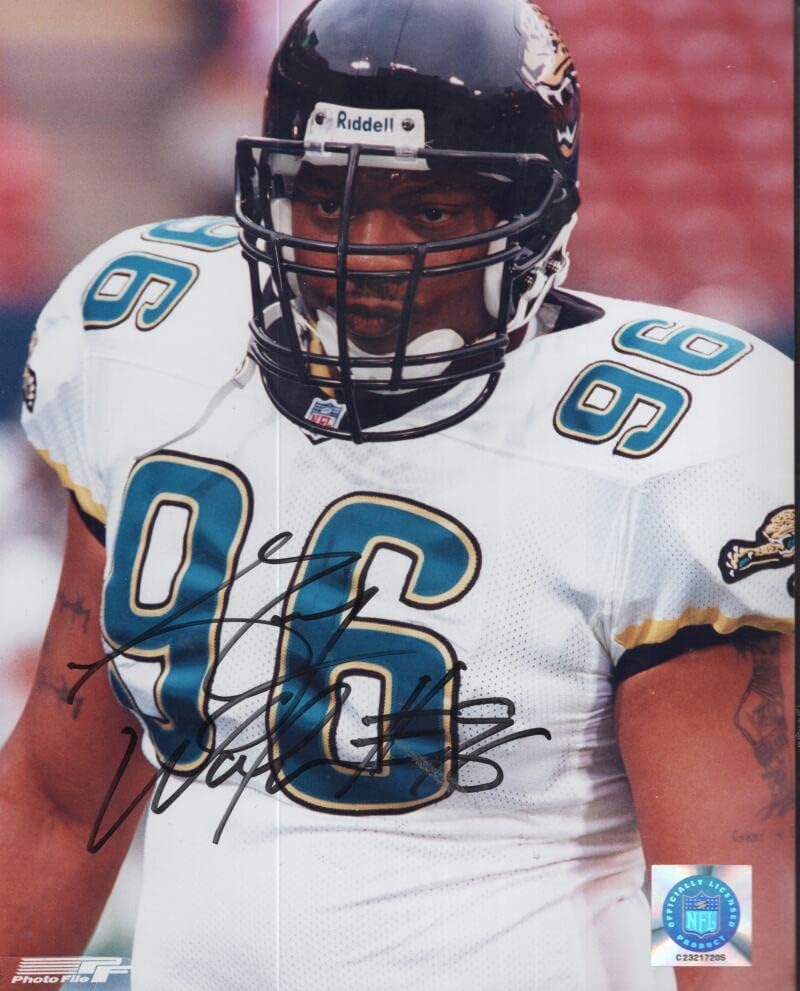 Gary Walker Jacksonville Jaguars potpisao je Autographed 8x10 Fotografija W/CoA