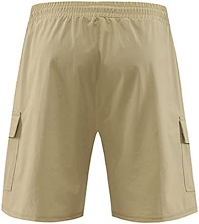Kratke hlače za muškarce, muške casual na otvorenom teretni kratke hlače opuštene fit patchwork džepne kratke kratke hlače
