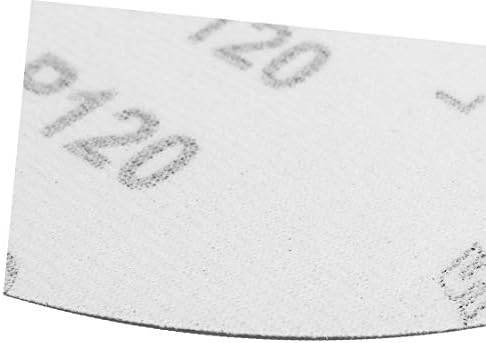 X-DREE 180 mm 7-inčni dia 120 Grit Abrazivni brusni jastučić za poliranje diska SRUGPAPAPER 10PCS (180 mm 7 pulgadas disko 120 grit