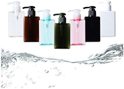 Muški šampon 3pcs plastična šampon boca s podpakom losion boca s kvadratom prešajte sapun za tuširanje sapuna za tuširanje