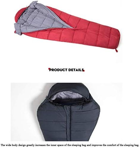 DHTDVD vreća za spavanje, vanjska torba za mamu za ruksak i planinarenje, lagana vreća za spavanje za muškarce, žene