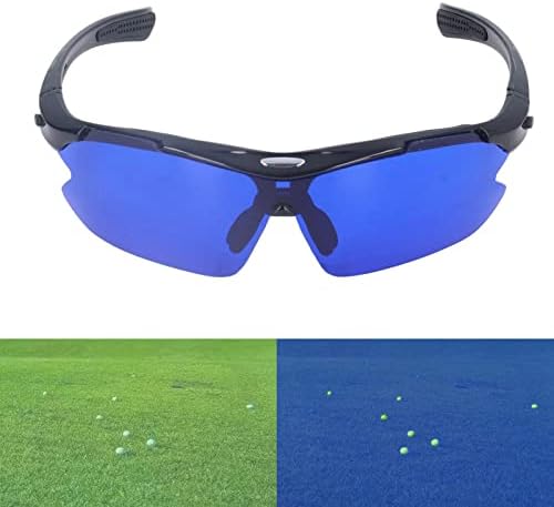 Prostorne Naočale za golf koje smanjuju gubitke, imaju visoku otpornost na udarce, Naočale za pronalaženje loptice za golf na terenu