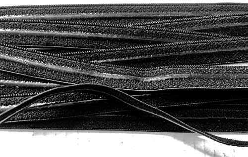 Silikonska elastična traka-3/8 inča elastična neklizajuća traka za kosu, kravate za kosu, mašna za kosu, Trake za glavu, odjevni pribor,