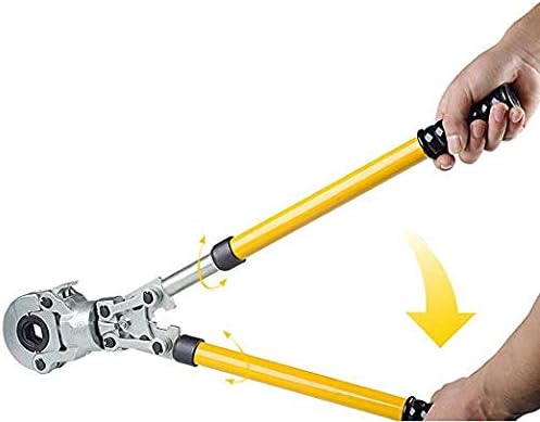 Cgoldenwall hidraulična PEX cijevi za zmijavanje alati Mehanički grimizni aluminijski plastični cijevi stezaljke za stezanje klješta