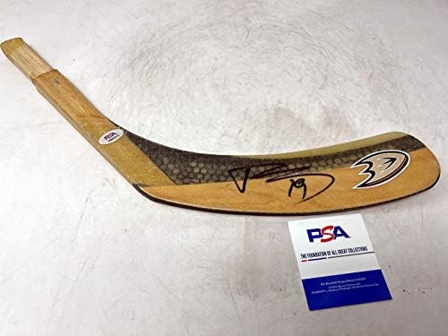 Troy Terry Anaheim Moćni Ducks Autograf Potpisan hokej štapić PSA CoA - Autografirani NHL štapići