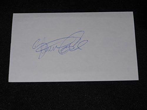 Tampa Bay Devil Rays Steve Cox potpisao je Autogram Autentic 3x5 Index Card N13