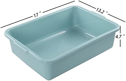 Intehouse 13 l plastična komercijalna kutija, bazen za pranje kade, 4-pack, metvica zelena, f