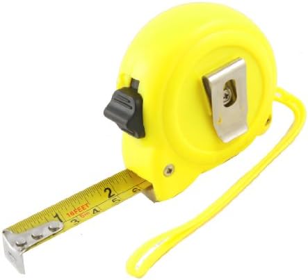 Alati za mjerenje žutog slučaja 5 metara 5 metara duljina uvlačenja metričke trake za mjerenje alata Model alata: 76AS148QO651