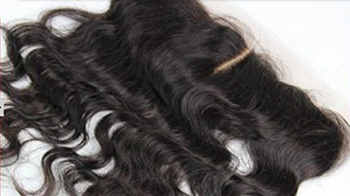 Kosa od 6 inča s čipkastim Prednjim dijelom na srednjem dijelu 13 4 voluminozni val kose prirodne boje indijske Djevice