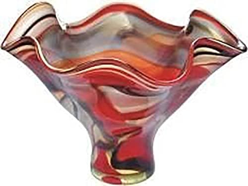 Elegantna i moderna ukrasna klasična staklena i mramorna vaza za poklon za domaćinstvo - staklena vaza 16 10,5, čudo