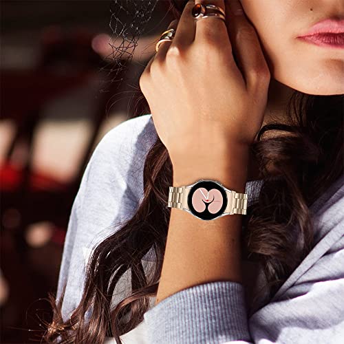 AISPORTS 20 mm za brzi izlaz za brzi izdanje kompatibilan za Samsung Galaxy Watch 3 41 mm pojas od nehrđajućeg čelika Podesivi ručni