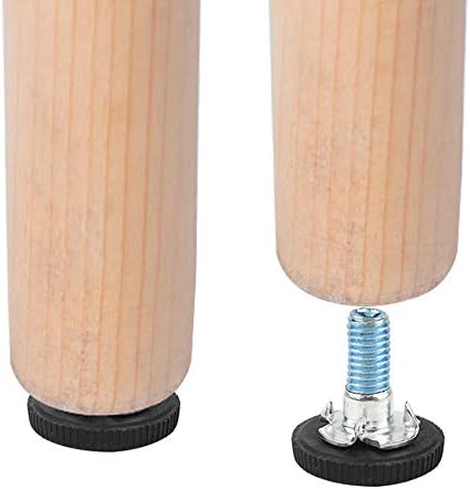 Tovot 14 PCS M8 27 mm Namještaj za izravnavanje stopala stola stopala s t-orasima vijkom na podesivom namještaju nogu nogu za kauč