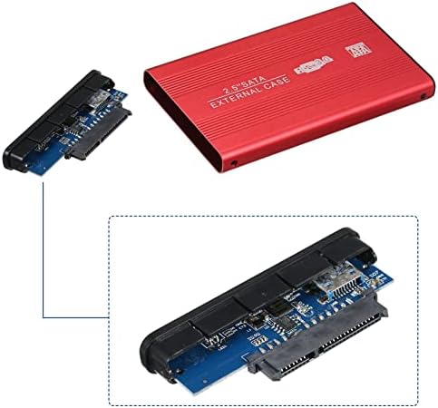 Huiop USB3.0 prijenosni futrola tvrdog diska 2,5 inča Vanjski HDD/SSD kućište USB3.0 Aluminijska legura s visokim brzinama aluminijska