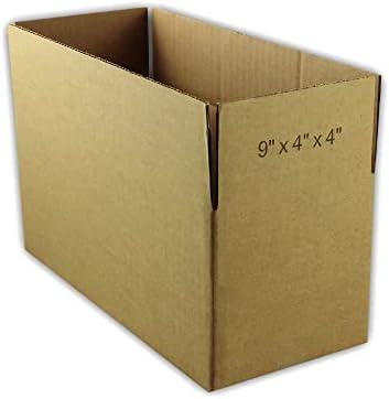 55 kutije za pakiranje od valovitog kartona veličine 9 do 4 do 4 za slanje, Premještanje i otpremu kartonskih kutija