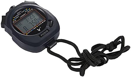 Stopwatch, Professional Digital Sport Stopwatch Timer, LCD 3 Redovi Prikladni za nogomet, košarku, trčanje, plivanje, fitness i više