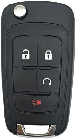 Horande zamjenski ključ FOB prikladna za Chevy Equinox Sonic Camaro Cruze Equinox Impala Trax GMC Terrain Key FOB FCC OHT01060512