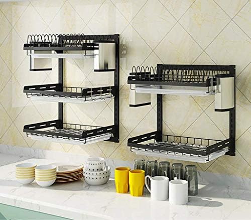 Fehun sudoperi, 201 nehrđajući čelični kuhinjski stalak zid viseći stalak za odvod za odvod stalak za skladištenje dvije specifikacije